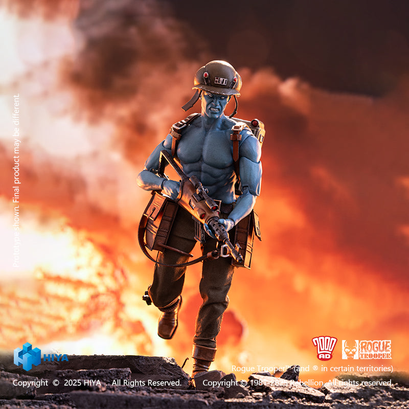 HIYA Exquisite Super 1/12 Scale 6.5 Inch Rogue Trooper Rogue Trooper Action Figure