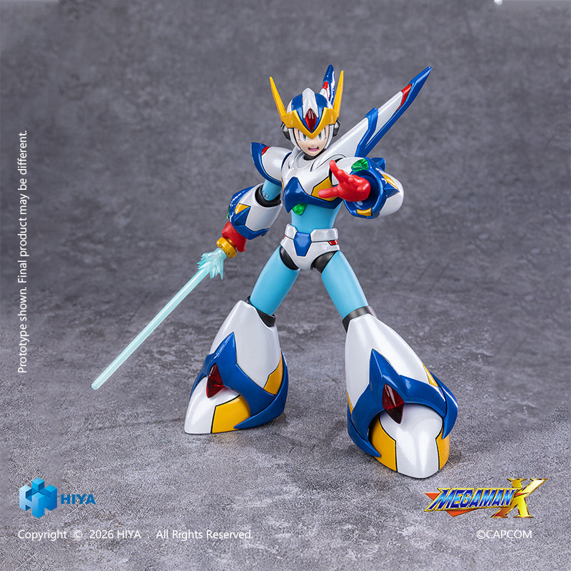 HIYA Exquisite Basic Series  None Scale 6 Inch Mega Man X series X Falcon Armor Version Action Figure