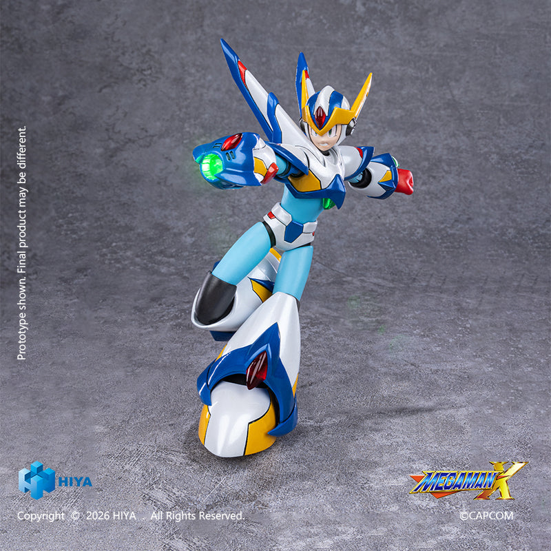 HIYA Exquisite Basic Series  None Scale 6 Inch Mega Man X series X Falcon Armor Version Action Figure