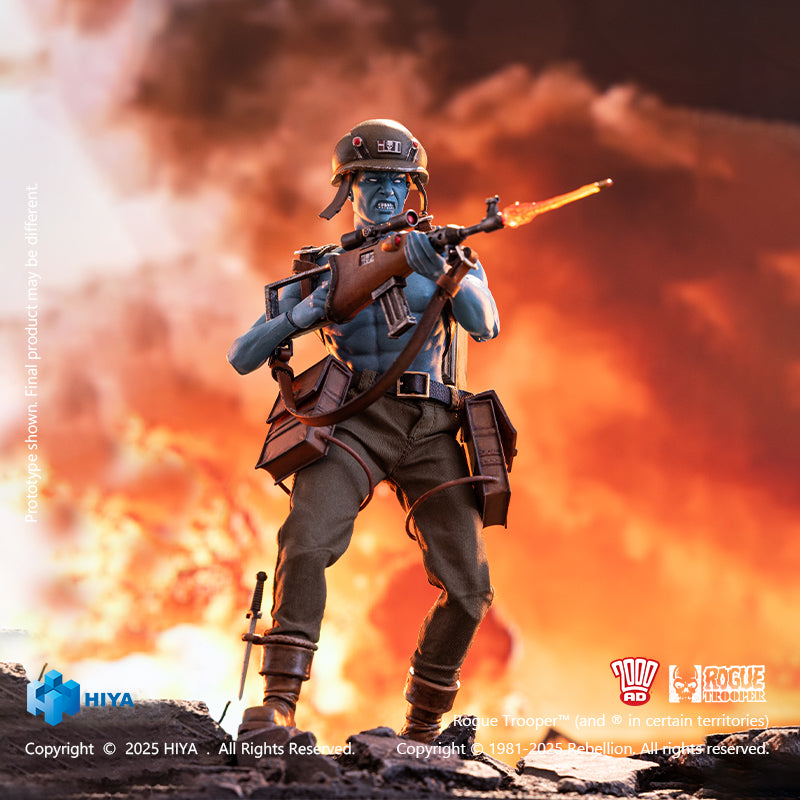 HIYA Exquisite Super Series 1/12 Scale 6.5 Inch Rogue Trooper Rogue Trooper Action Figure