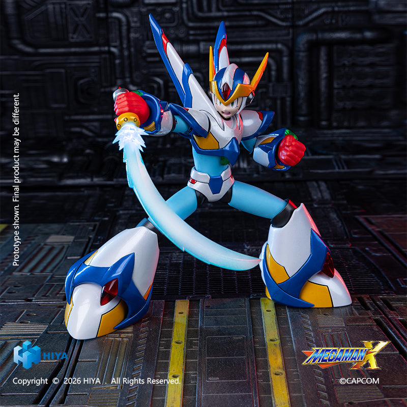 HIYA Exquisite Basic Series  None Scale 6 Inch Mega Man X series X Falcon Armor Version Action Figure