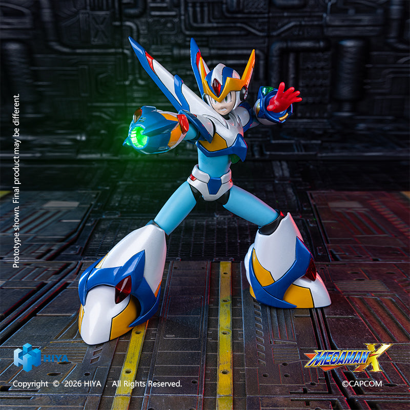 HIYA Exquisite Basic Series  None Scale 6 Inch Mega Man X series X Falcon Armor Version Action Figure