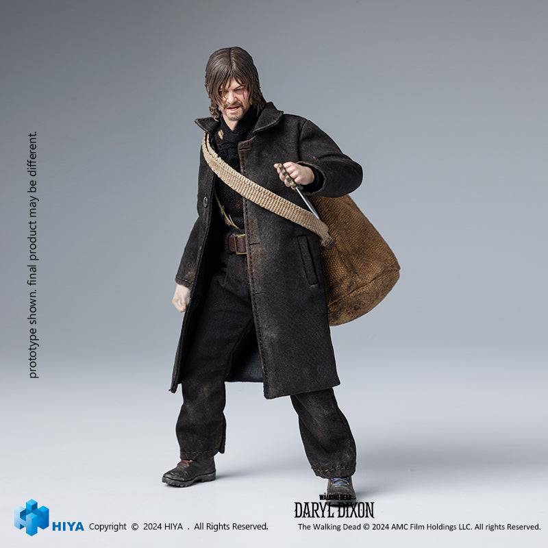 HIYA Exquisite Super 1/12 Scale 6 Inch The Walking Dead Daryl Dixon Daryl Action Figure