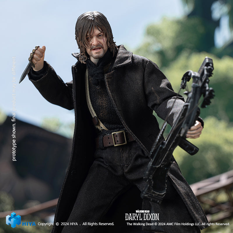 HIYA Exquisite Super 1/12 Scale 6 Inch The Walking Dead Daryl Dixon Daryl Action Figure