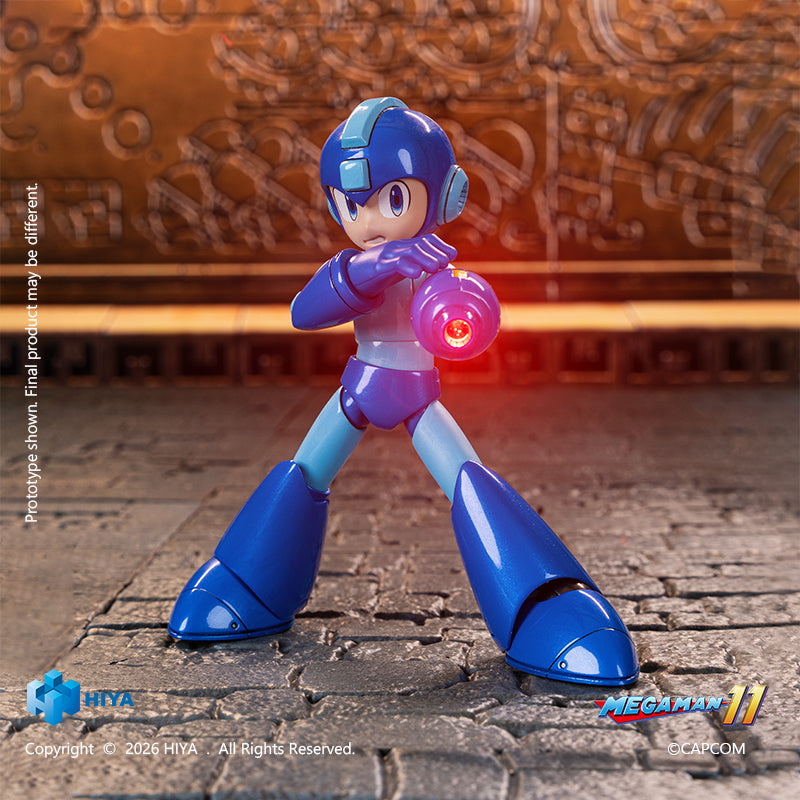 HIYA Exquisite Basic Series  None Scale 4.7 Inch Mega Man Original Series Mega Man Action Figure