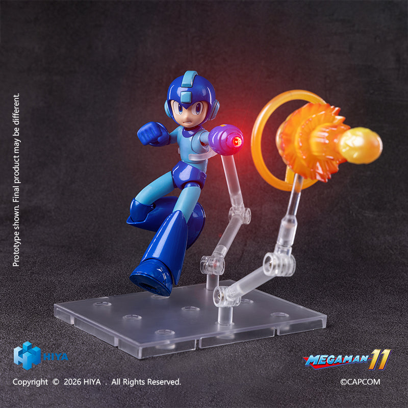 HIYA Exquisite Basic Series  None Scale 4.7 Inch Mega Man Original Series Mega Man Action Figure