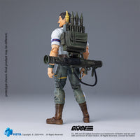 HIYA Exquisite Mini Series 1/18 Scale 4.3 Inch G.I.Joe BAZOOKA Tiger Force Version Action Figure