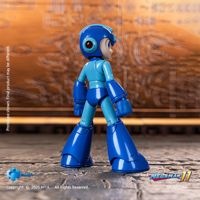 HIYA Exquisite Basic Series  None Scale 4.7 Inch Mega Man Original Series Mega Man Action Figure