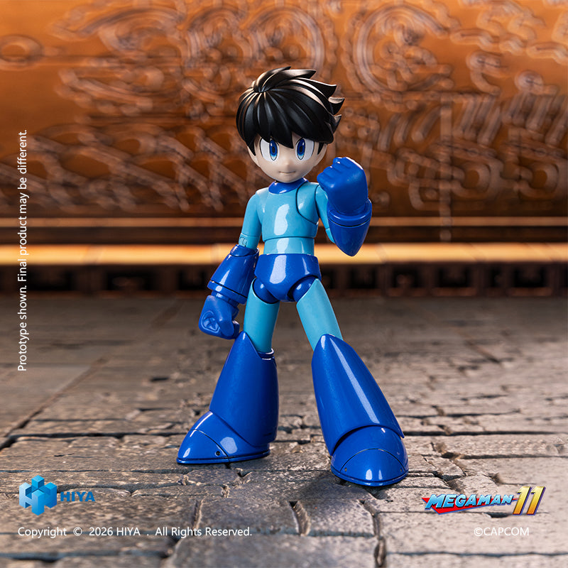 HIYA Exquisite Basic Series  None Scale 4.7 Inch Mega Man Original Series Mega Man Action Figure
