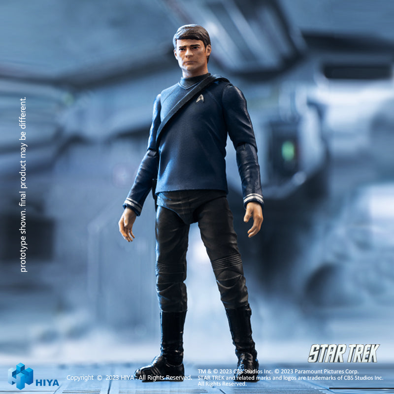 HIYA Exquisite Mini Series 1/18 Scale 4 Inch STAR TREK 2009 McCoy Action Figure