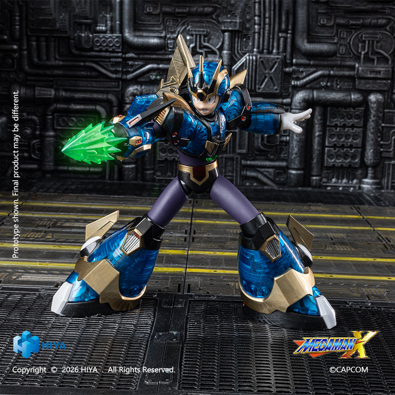 HIYA Exquisite Basic Series  None Scale 6.1 Inch Mega Man X series X Ultimate Armor Version Action Figure
