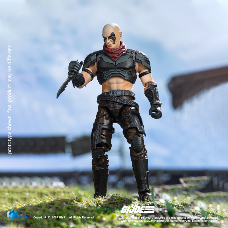 HIYA Exquisite Mini Series 1/18 Scale 4 Inch G.I.Joe Zardan Action Figure