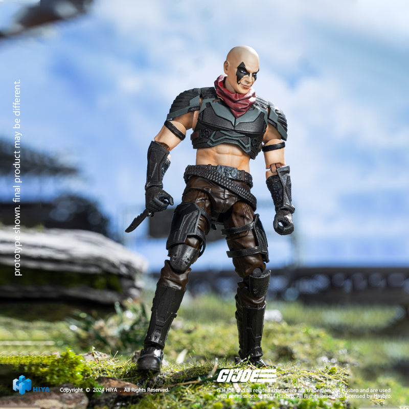 HIYA Exquisite Mini Series 1/18 Scale 4 Inch G.I.Joe Zardan Action Figure