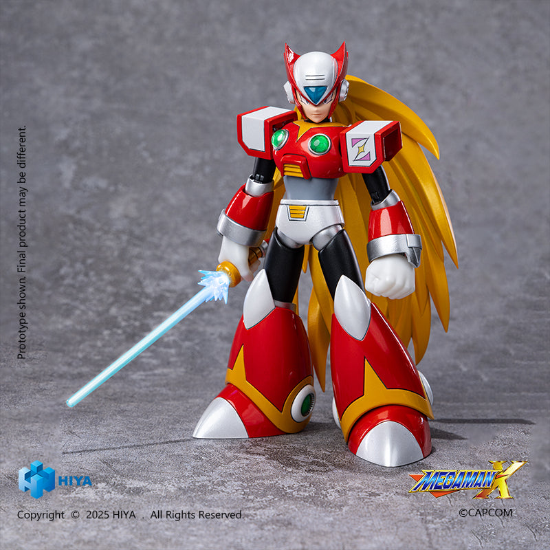 HIYA Exquisite Basic Series  None Scale 5.7 Inch Mega Man X series Zero Action Figure