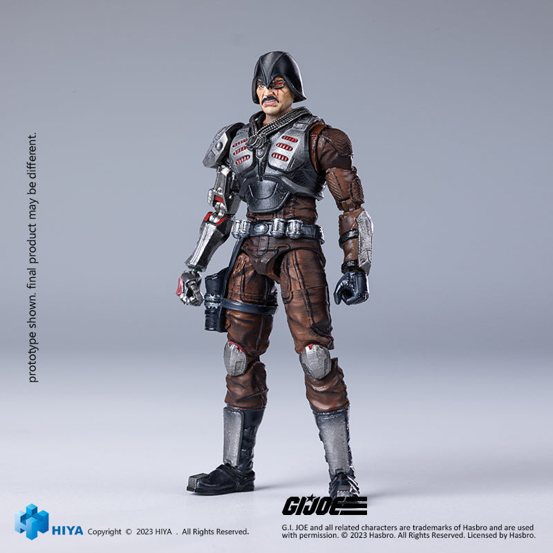 HIYA Exquisite Mini Series 1/18 Scale 4 Inch G.I.Joe Major Bludd Action Figure