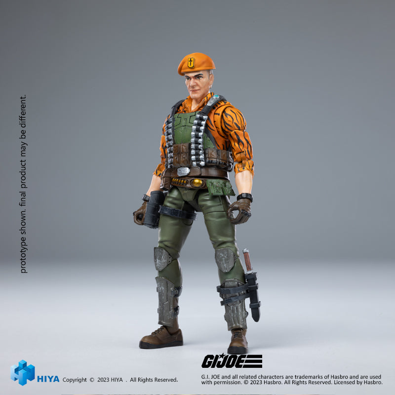 HIYA Exquisite Mini Series 1/18 Scale 4 Inch G.I.Joe Flint Tiger Force Ver. Action Figure