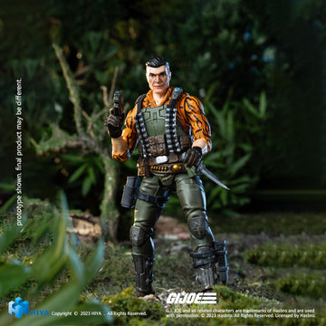 HIYA Exquisite Mini Series 1/18 Scale 4 Inch G.I.Joe Flint Tiger Force Ver. Action Figure