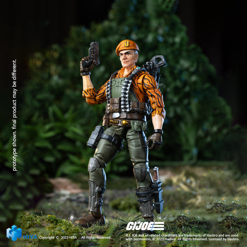 HIYA Exquisite Mini Series 1/18 Scale 4 Inch G.I.Joe Flint Tiger Force Ver. Action Figure
