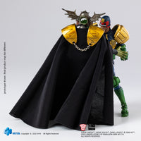 HIYA Exquisite Mini Series 1/18 Scale 4 Inch JUDGE DREDD Gaze Into The Fist of Dredd Action Figure