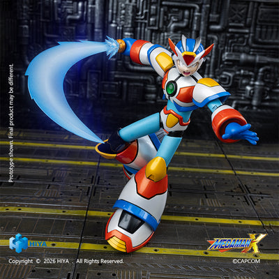 HIYA Exquisite Basic Series None Scale 5.8 Inch Mega Man X series X Max Armor Action Figure