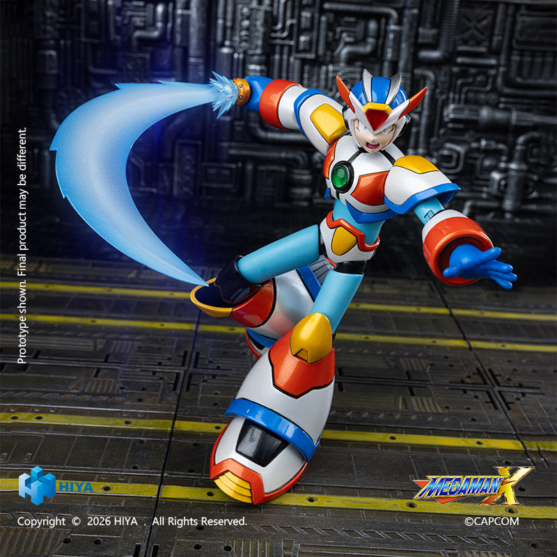 HIYA Exquisite Basic Series None Scale 5.8 Inch Mega Man X series X Max Armor Action Figure