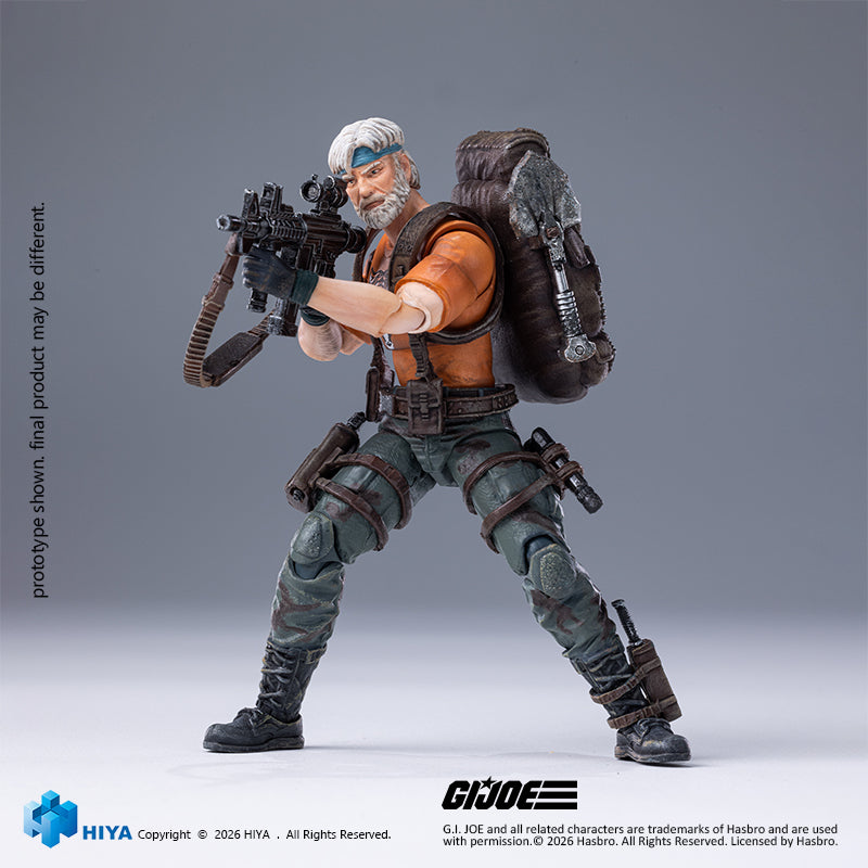HIYA Exquisite Mini Series 1/18 Scale 4.3 Inch G.I.Joe Outback Tiger F