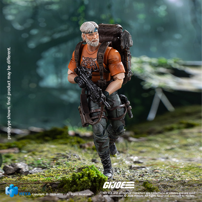 HIYA Exquisite Mini Series 1/18 Scale 4.3 Inch G.I.Joe Outback Tiger Force Version Action Figure