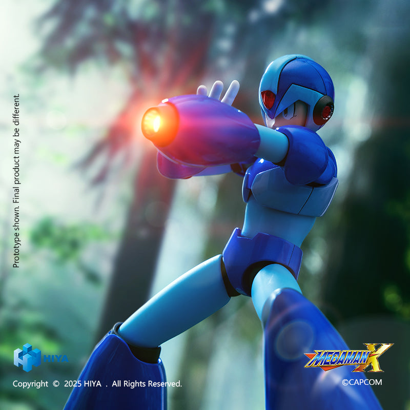 HIYA Exquisite Basic Series Mega Man X figure detail