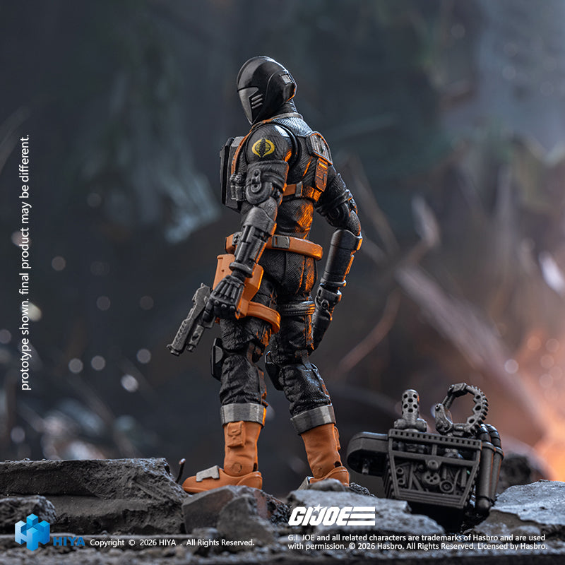 HIYA Exquisite Mini Series 1/18 Scale 4 Inch G.I.Joe B.A.T. Action Figure