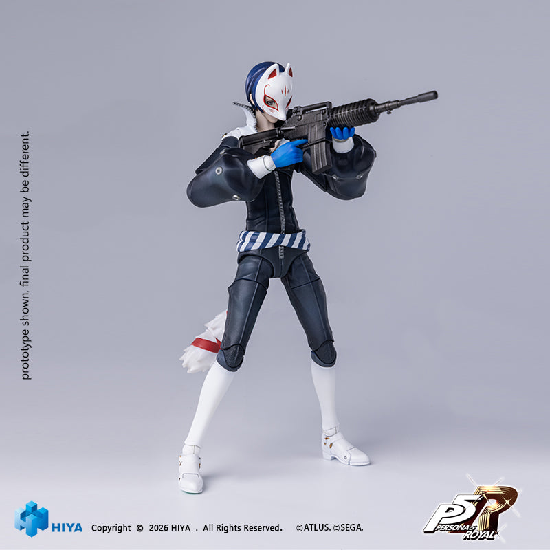 HIYA Exquisite Basic Series1/12 Scale 6.1 Inch Persona 5 Royal Fox Action Figure