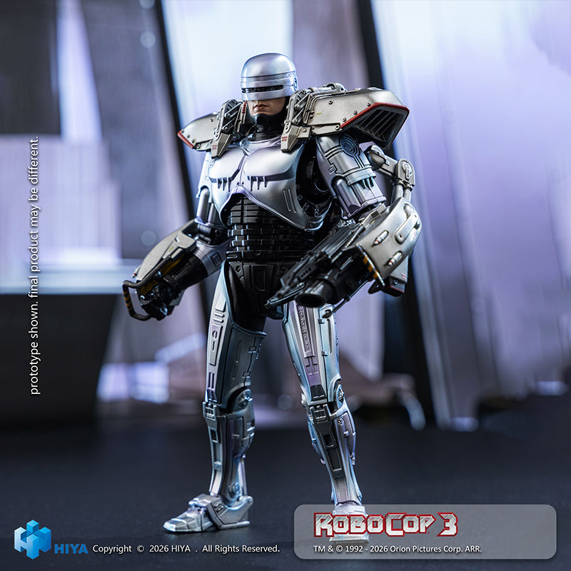 HIYA Exquisite Super Series 1/12 Scale 6 Inch RoboCop 3 RoboCop Action