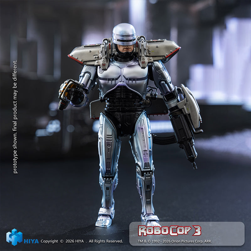 HIYA Exquisite Super Series 1/12 Scale 6 Inch RoboCop 3 RoboCop Action
