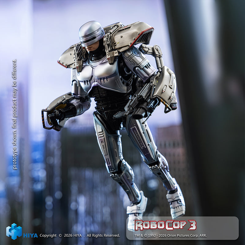 HIYA Exquisite Super Series 1/12 Scale 6 Inch RoboCop 3 RoboCop Action