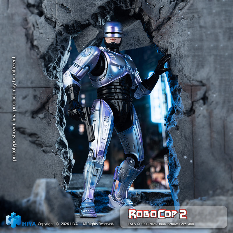 HIYA Exquisite Super Series 1/12 Scale 6.5 Inch RoboCop 2 RoboCop Action Figure