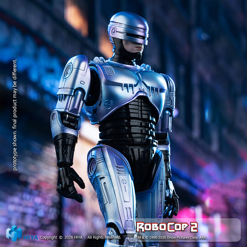 HIYA Exquisite Super Series 1/12 Scale 6.5 Inch RoboCop 2 RoboCop Acti
