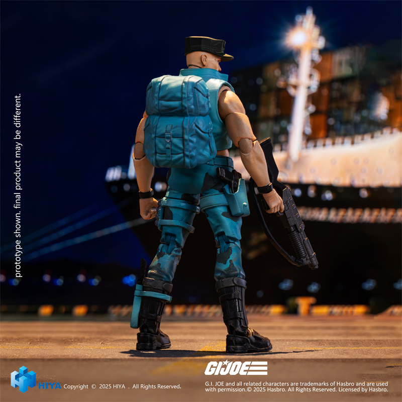 HIYA Exquisite Mini Series 1/18 Scale 4 Inch Gung-Ho Marine Version Action Figure