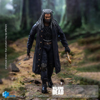 HIYA Exquisite Mini Series 1/18 Scale 4 Inch The Walking Dead Ezekiel Action Figure