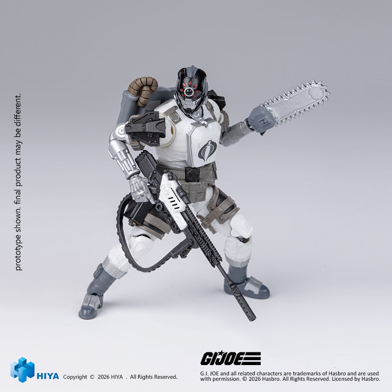 HIYA Exquisite Mini Series 1/18 Scale 4 Inch G.I.Joe Arctic B.A.T Action Figure