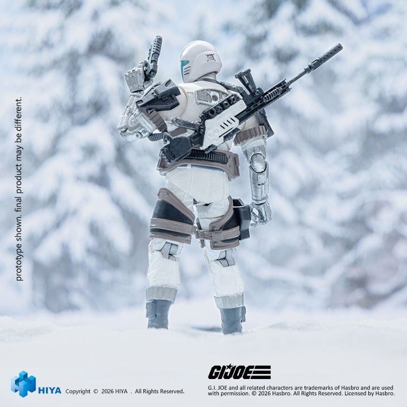 HIYA Exquisite Mini Series 1/18 Scale 4 Inch G.I.Joe Arctic B.A.T Action Figure