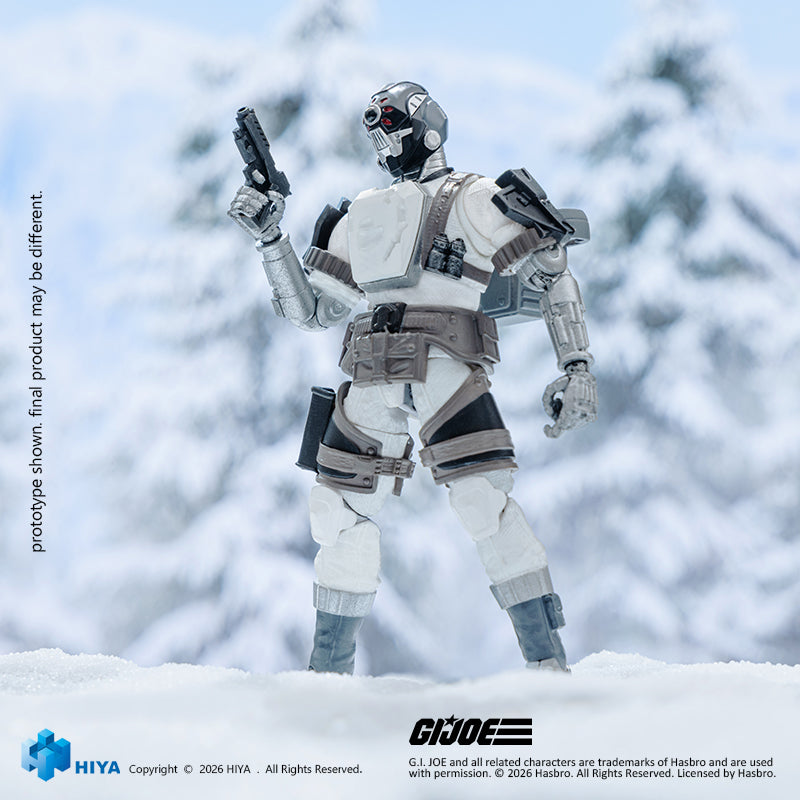 HIYA Exquisite Mini Series 1/18 Scale 4 Inch G.I.Joe Arctic B.A.T Action Figure