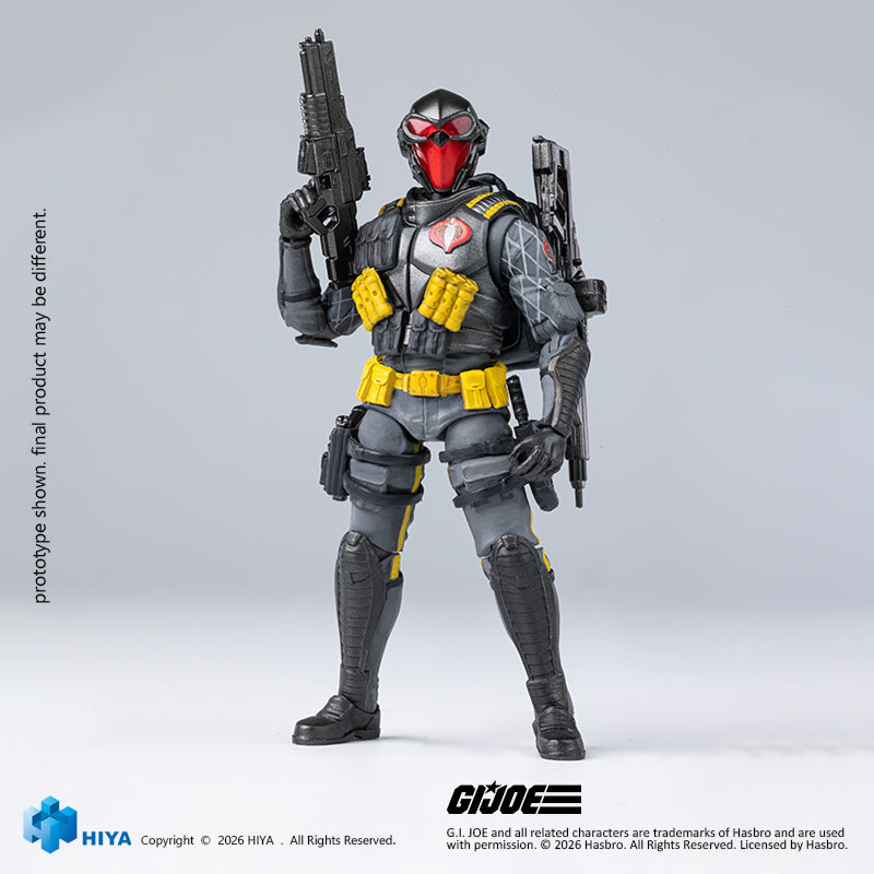 HIYA Exquisite Mini Series 1/18 Scale 4 Inch G.I.Joe Cobra Viper Python Patrol Version Action Figure