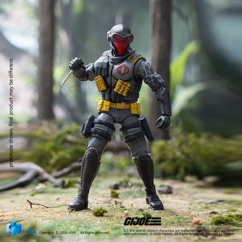 HIYA Exquisite Mini Series 1/18 Scale 4 Inch G.I.Joe Cobra Viper Python Patrol Version Action Figure