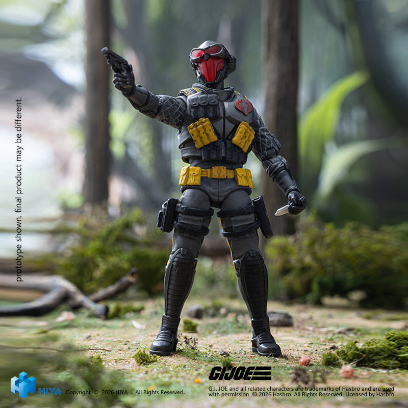 HIYA Exquisite Mini Series 1/18 Scale 4 Inch G.I.Joe Cobra Viper Python Patrol Version Action Figure