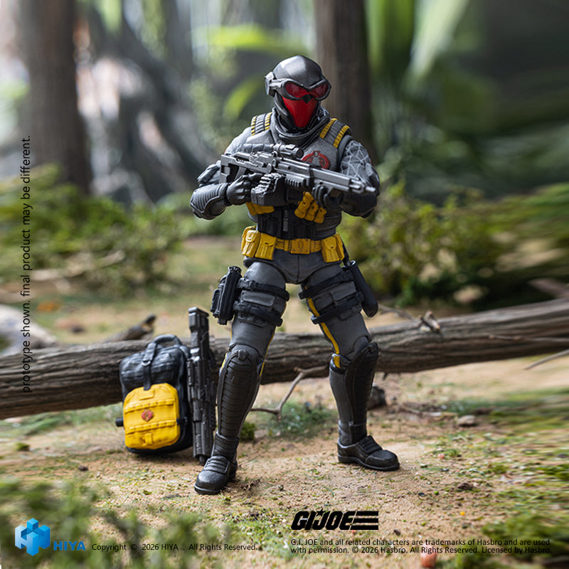 HIYA Exquisite Mini Series 1/18 Scale 4 Inch G.I.Joe Cobra Viper Python Patrol Version Action Figure