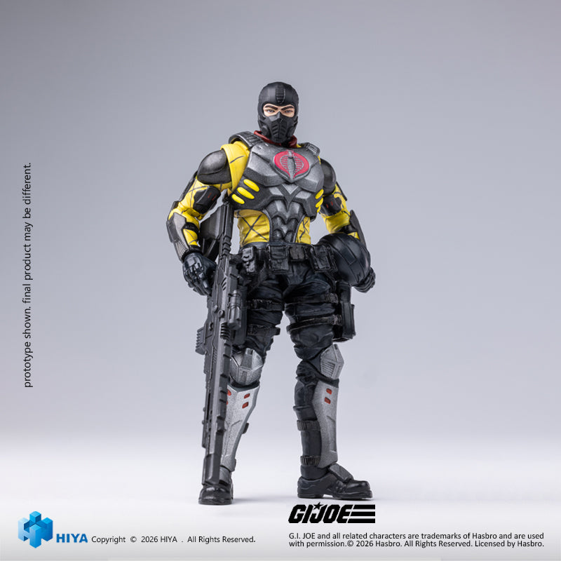 HIYA Exquisite Mini Series 1/18 Scale 4 Inch G.I.Joe Python Trooper Action Figure