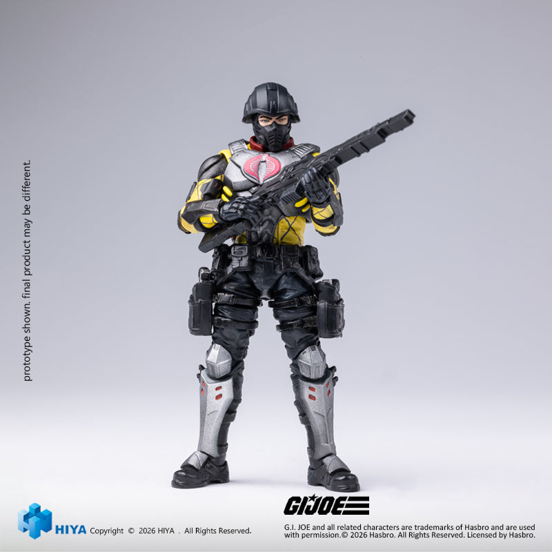 HIYA Exquisite Mini Series 1/18 Scale 4 Inch G.I.Joe Python Trooper Action Figure