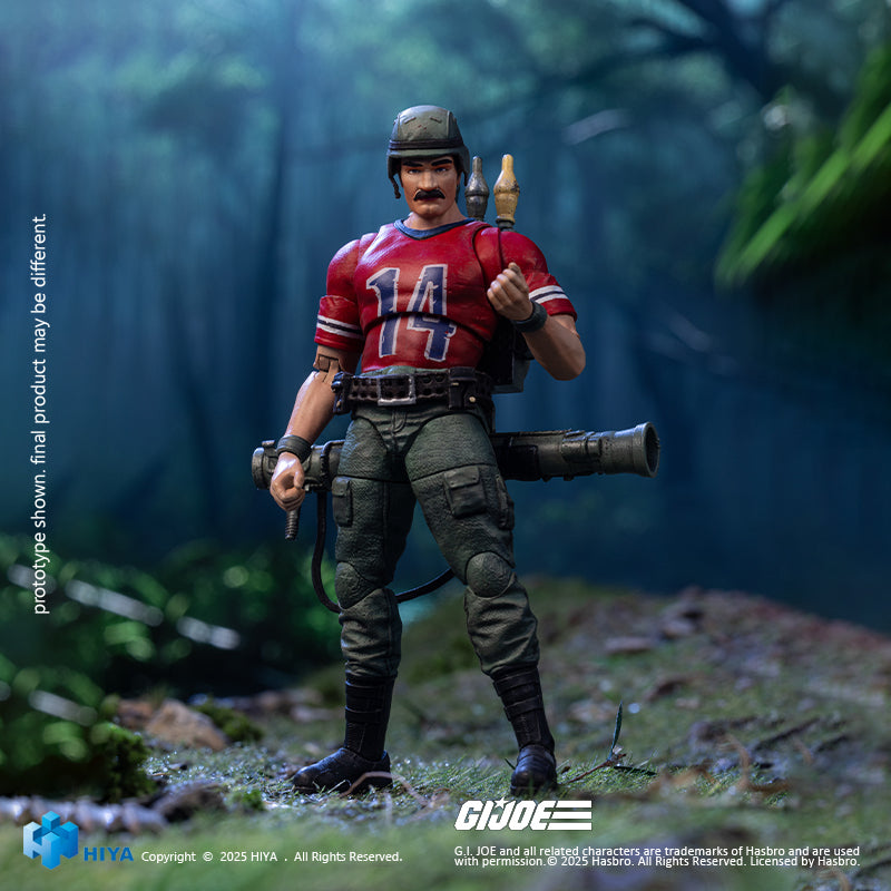 HIYA Exquisite Mini Series 1/18 Scale 4.3 Inch G.I.Joe BAZOOKA Action Figure