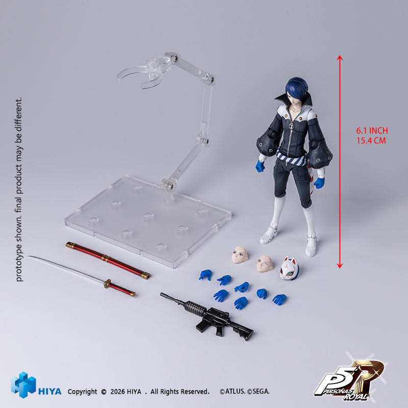 HIYA Exquisite Basic Series1/12 Scale 6.1 Inch Persona 5 Royal Fox Action Figure