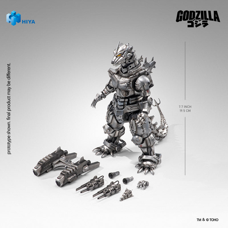 HIYA Exquisite Basic Series  None Scale 7.7 Inch Godzilla Tokyo S.O.S. 2003 Mechagodzilla Action Figure