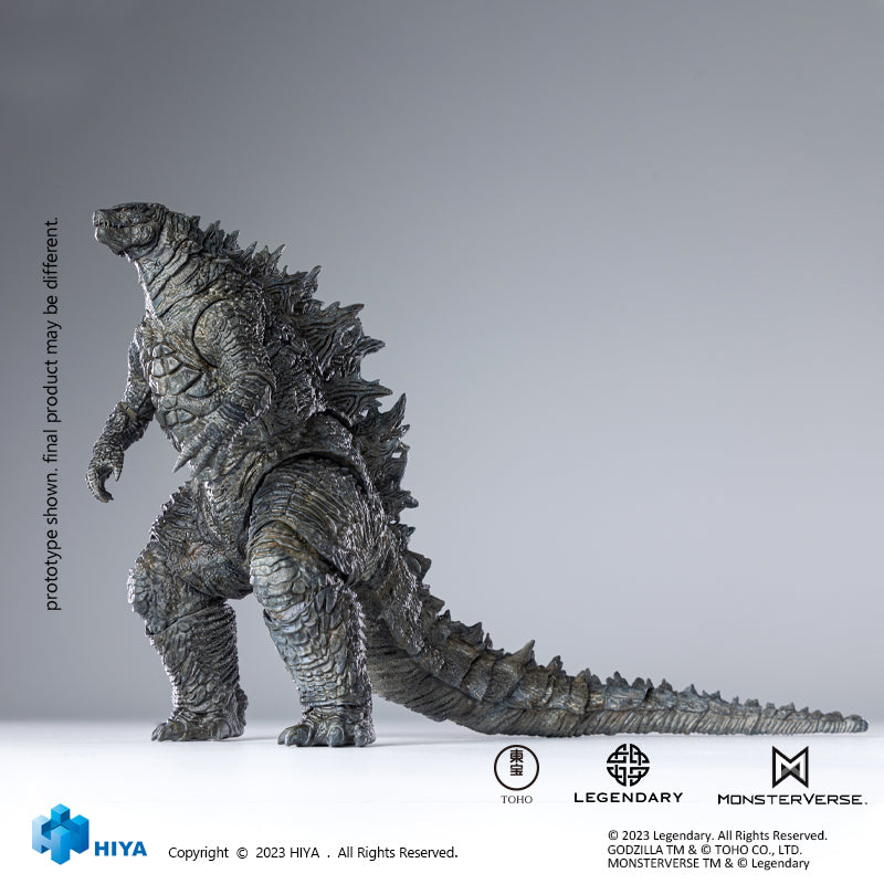 HIYA Exquisite Basic Series None Scale 7 Inch GODZILLA VS KONG Godzilla Action Figure